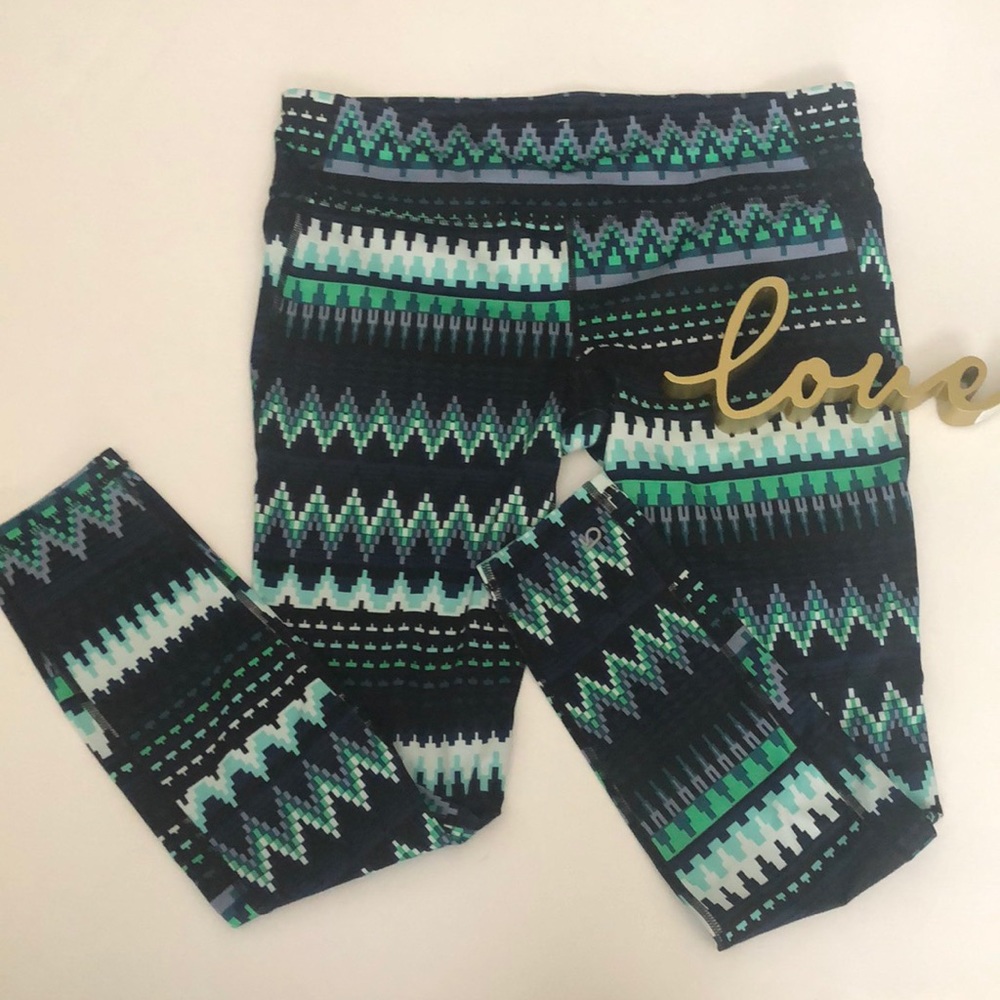 GapFit gfast Patterned Yoga Pants